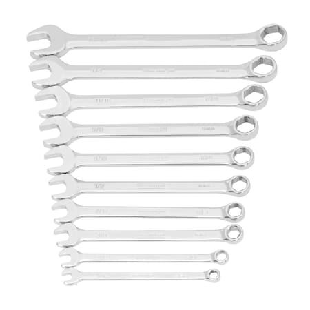 10-Piece SAE 6-Point Combination Wrench Set -  STEELMAN, 78536